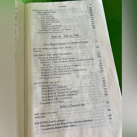 World Masterpieces Norton Anthology Expanded Edition In One Volume - Picture 6 of 16